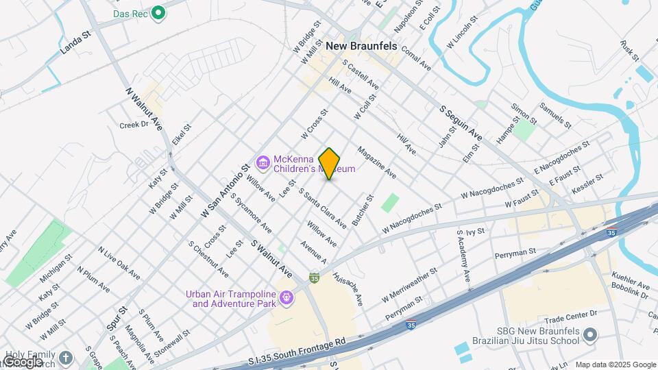 709 W Coll St Map and Location Details