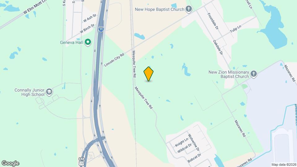 1180 Mesquite Tree Rd Map and Location Details