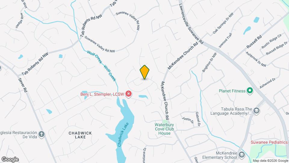 1001 Garden Oak Ct Map and Location Details