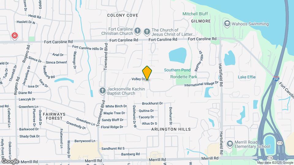 3416 International Village Dr W Map and Location Details