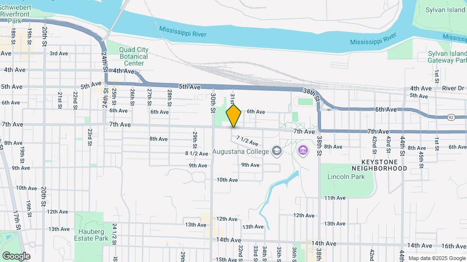 701 31st St, Unit A Map and Location Details