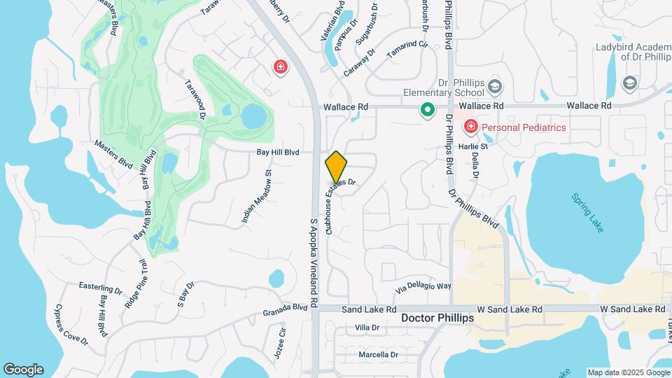 7645 Clubhouse Estates Dr Map and Location Details