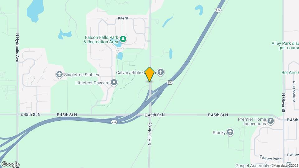 4717 N Hillside Ct Mapa y Detalles de la Ubicación