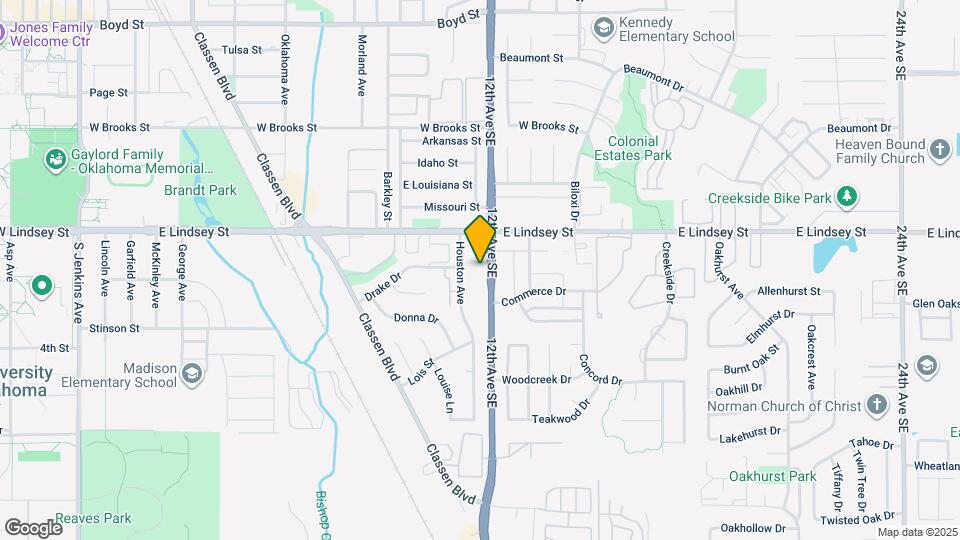 1230 12th Ave SE Map and Location Details