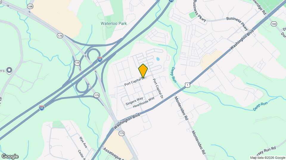 7855 Port Capital Dr Map and Location Details