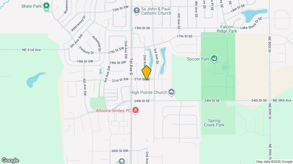 2109 2nd Ave SE Mapa y Detalles de la Ubicación