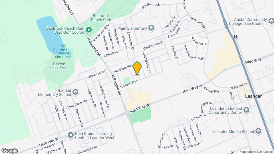 705 Pampas Ricas Dr Map and Location Details