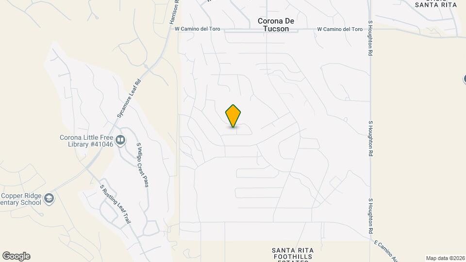 558 W Woodward St Map and Location Details