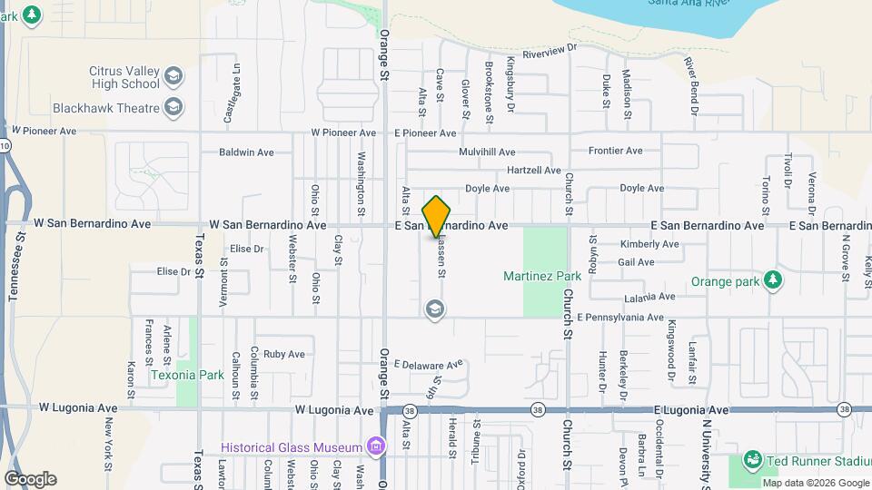 1565 Lassen St Mapa y Detalles de la Ubicación