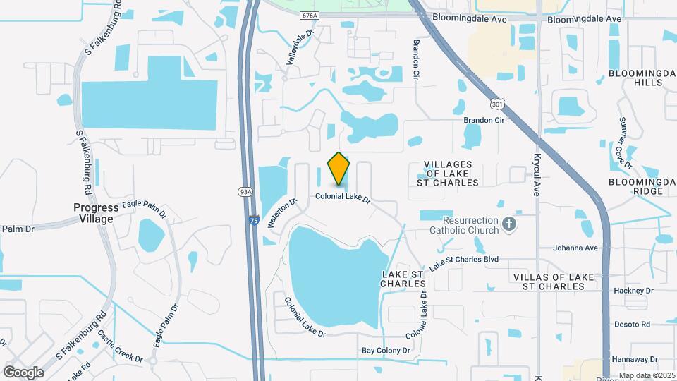 6620 Colonial Lake Dr Map and Location Details