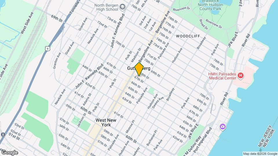 434 67th St Map and Location Details