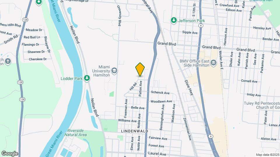 498 Fitton Ave Map and Location Details