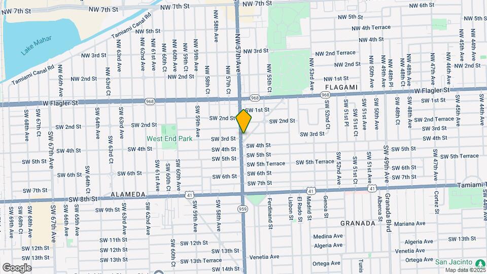 390 SW 57th Ave Map and Location Details