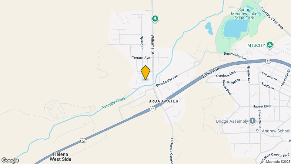 1103 Spring St Map and Location Details