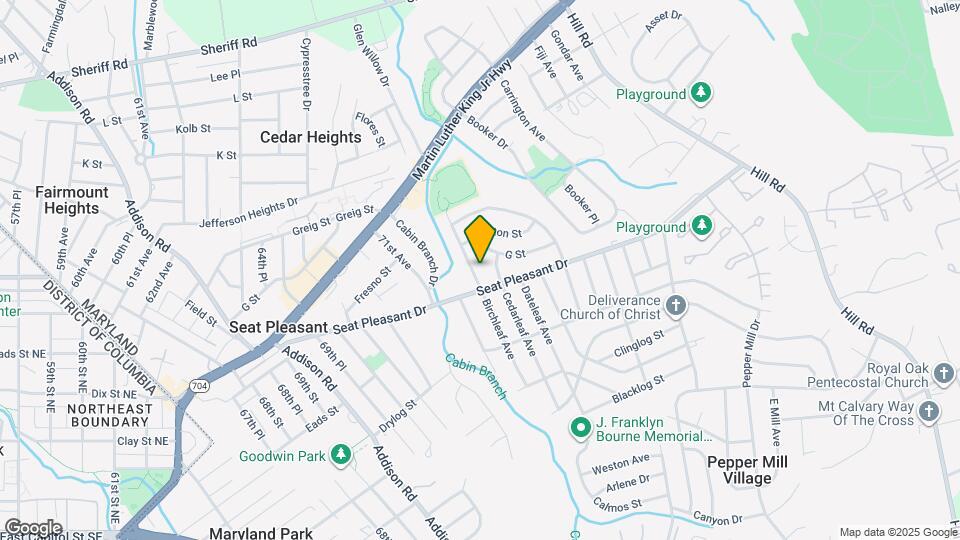 609 Birchleaf Ave Map and Location Details