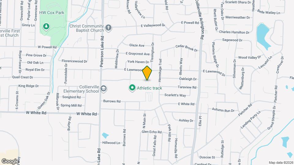 207 E Pecan Valley St Map and Location Details