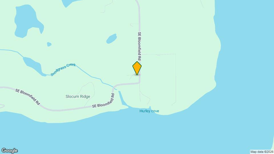 2745 SE Bloomfield Rd, Unit Garage apartment Map and Location Details