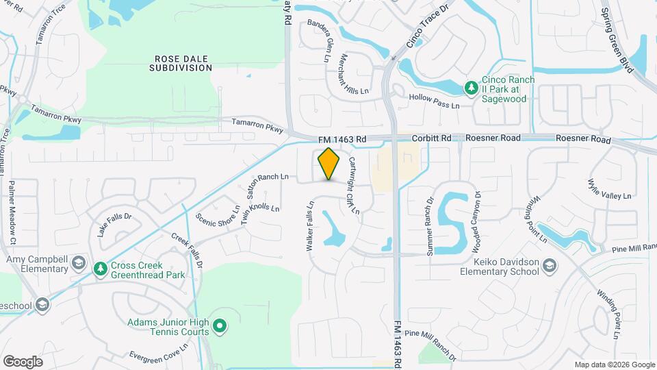 27727 Halls Farms Ln Map and Location Details