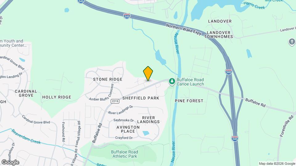 6616 Pathfinder Wy Map and Location Details