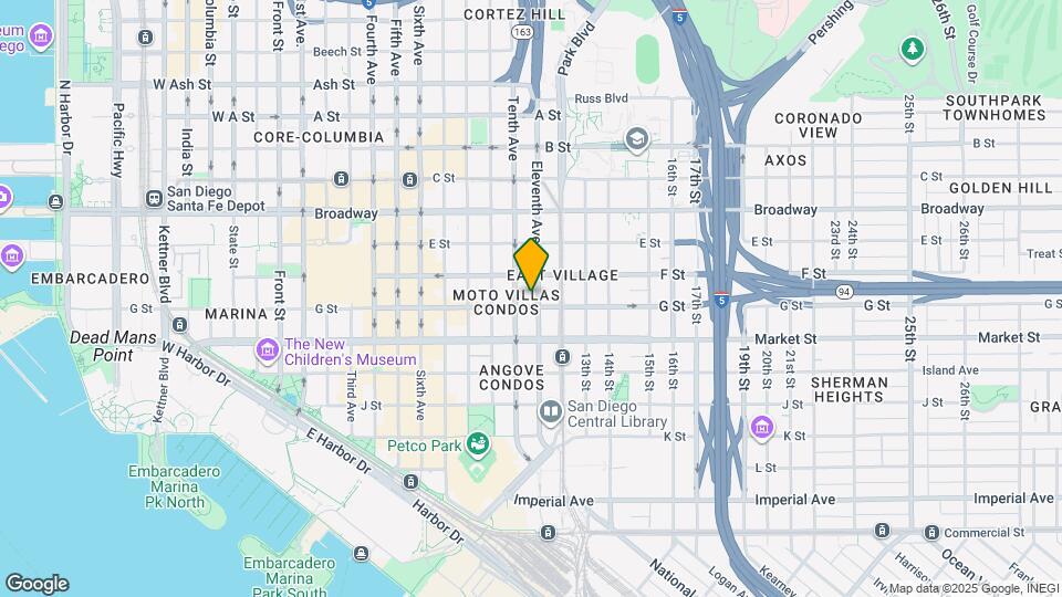 The Lofts at 707 Tenth Map and Location Details