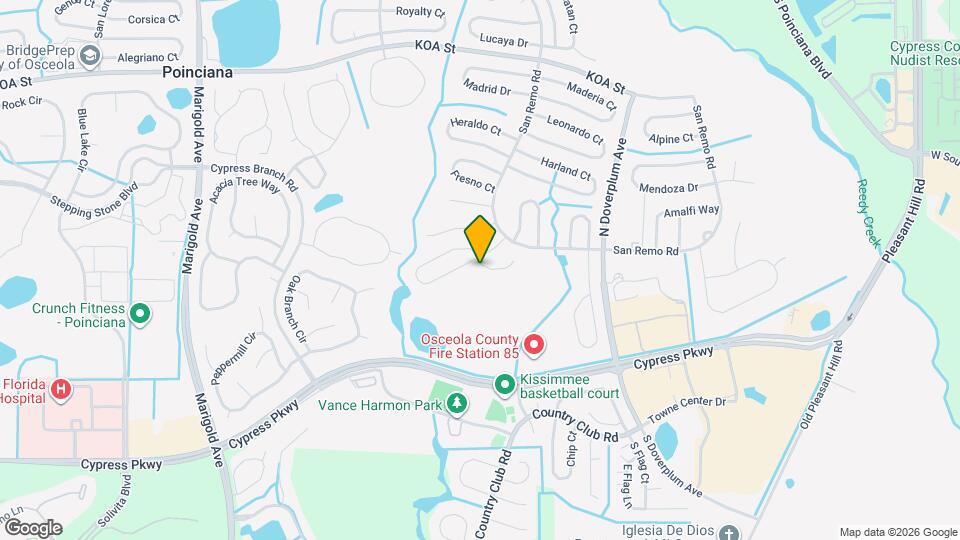 116 Crescent Ct Map and Location Details