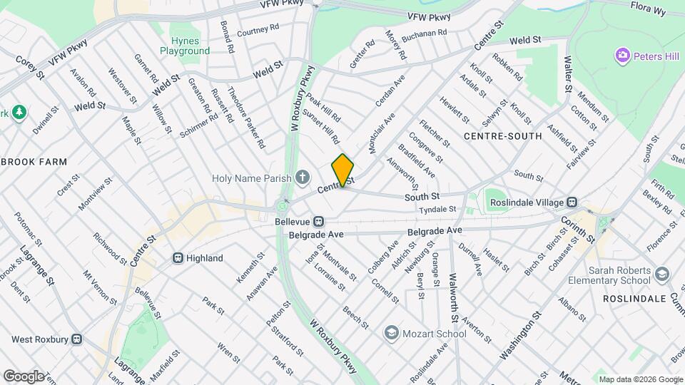 1078 South St Map and Location Details