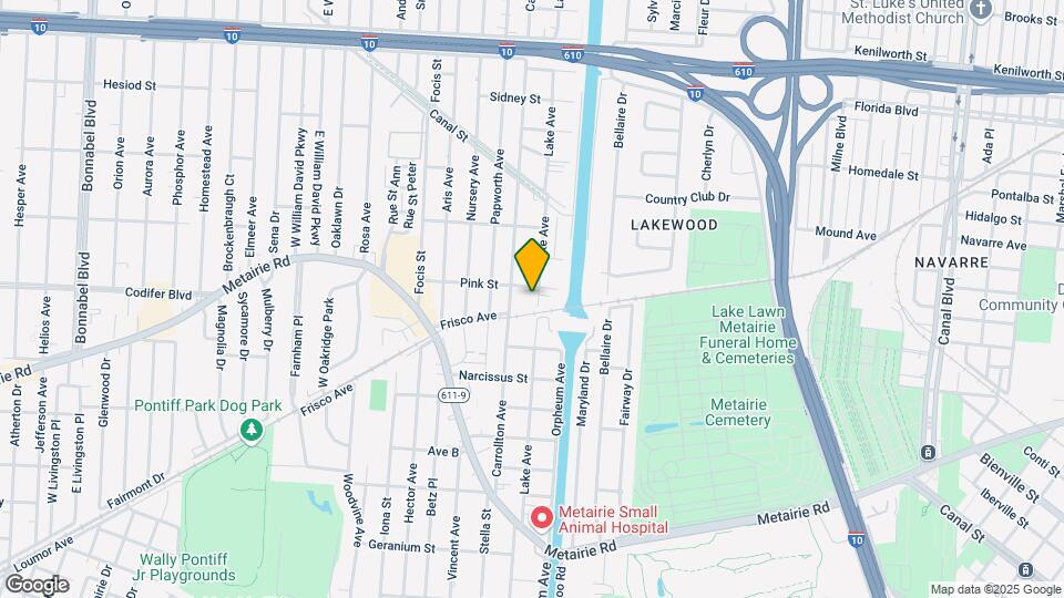 360 Lake Ave Map and Location Details