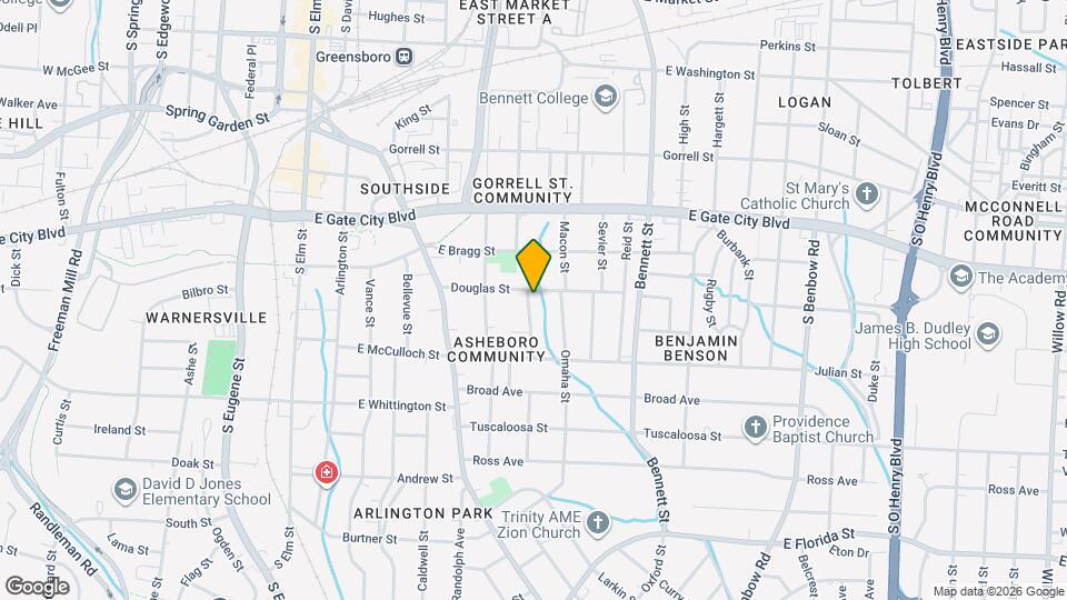 903 Martin St, Unit B Mapa y Detalles de la Ubicación