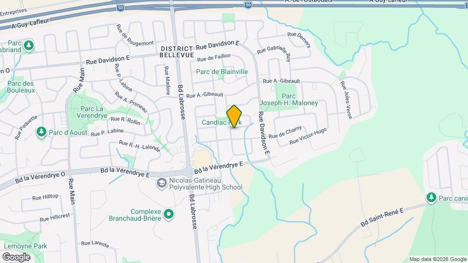 192-196 Rue de Malartic Map and Location Details