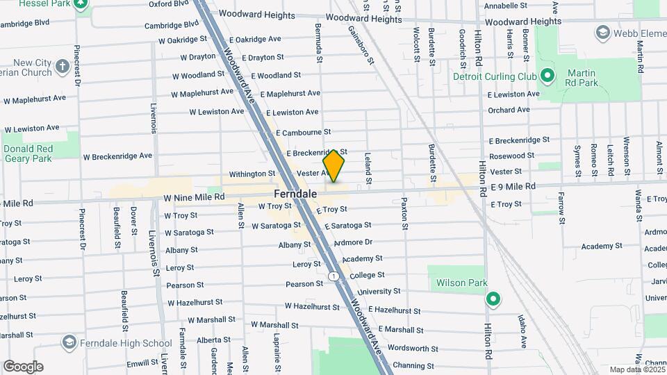 211 E 9 Mile Rd, Unit 205 Mapa y Detalles de la Ubicación