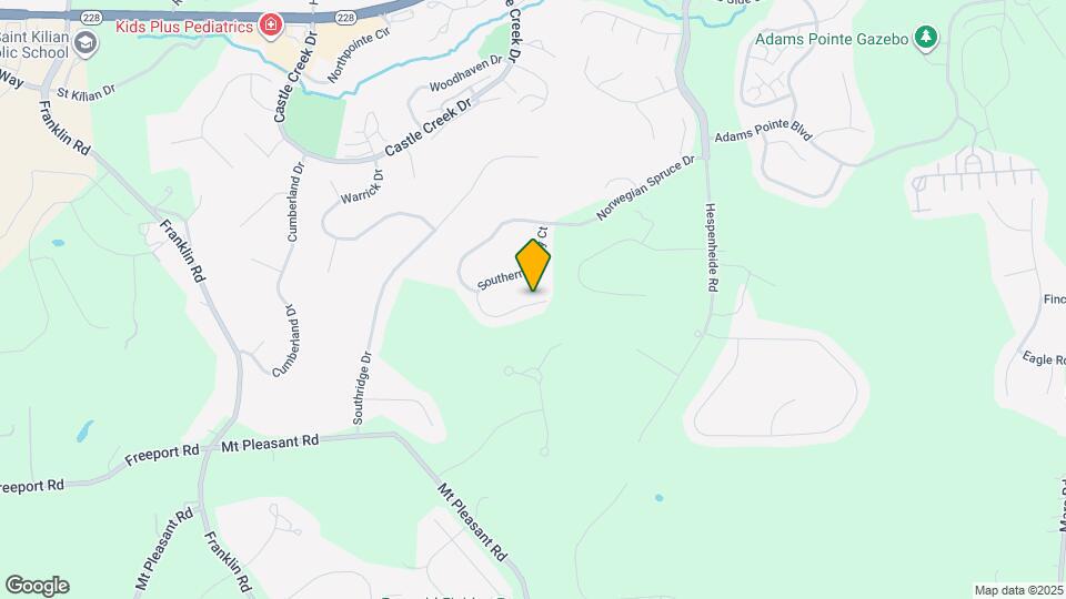 214 Southern Valley Ct Mapa y Detalles de la Ubicación