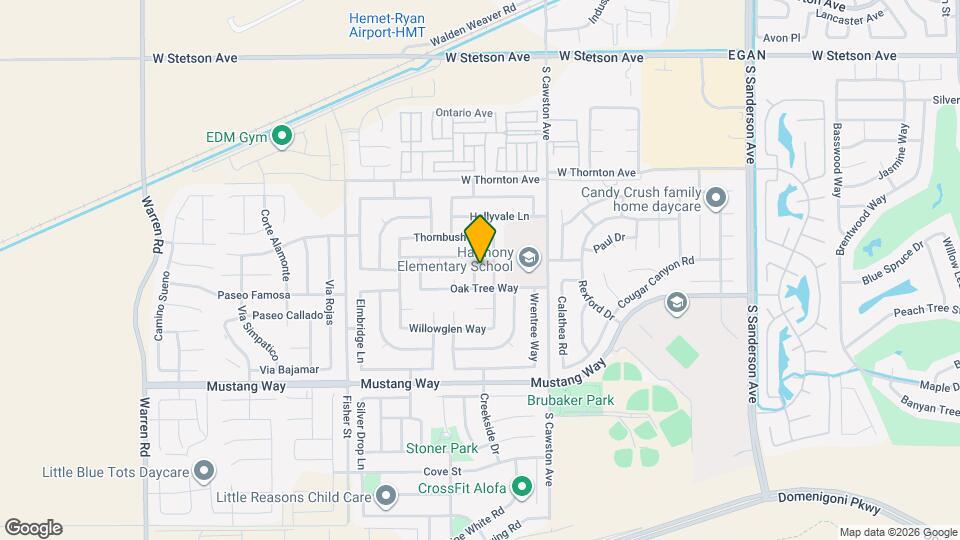 1510 Sunnybank Dr Mapa y Detalles de la Ubicación