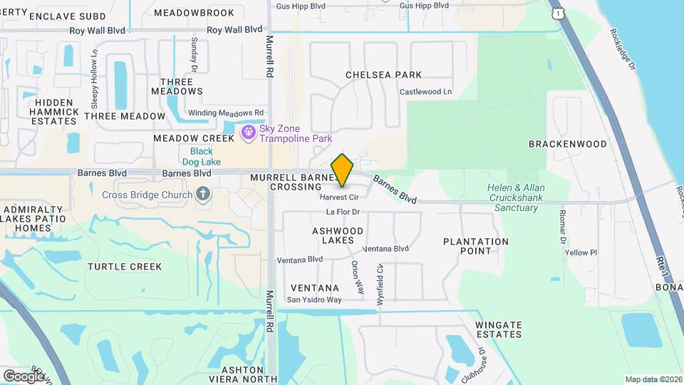 3960 Harvest Cir Map and Location Details