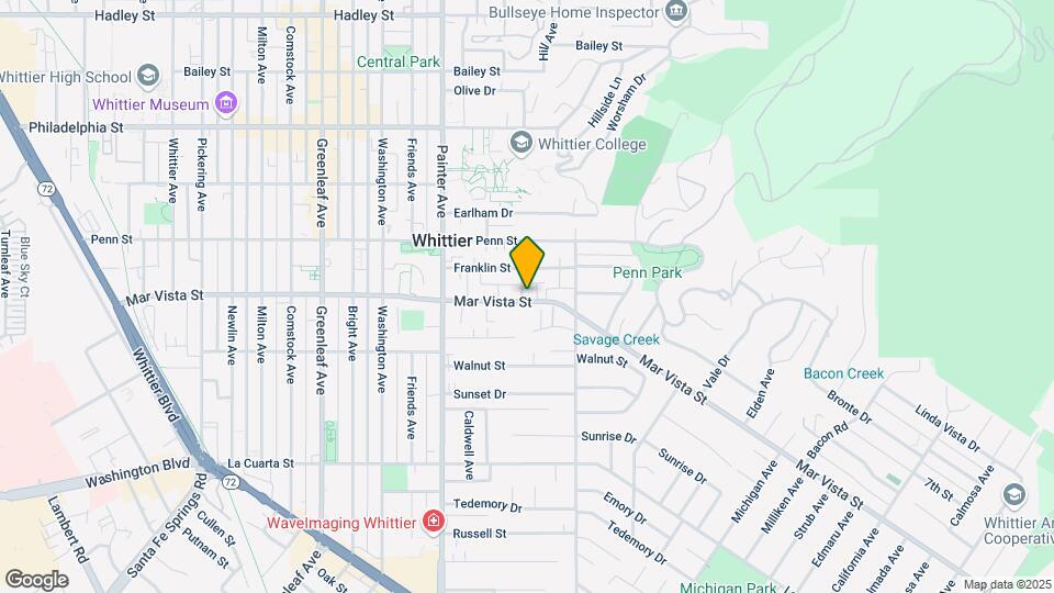 7360 Valley View Ave Map and Location Details