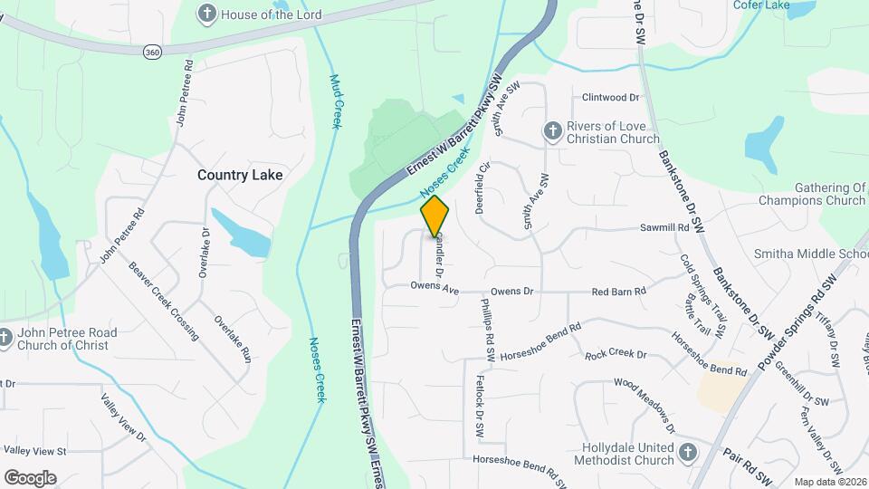 2684 Candler Dr Map and Location Details