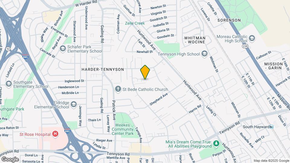 458 Ranker Pl Map and Location Details