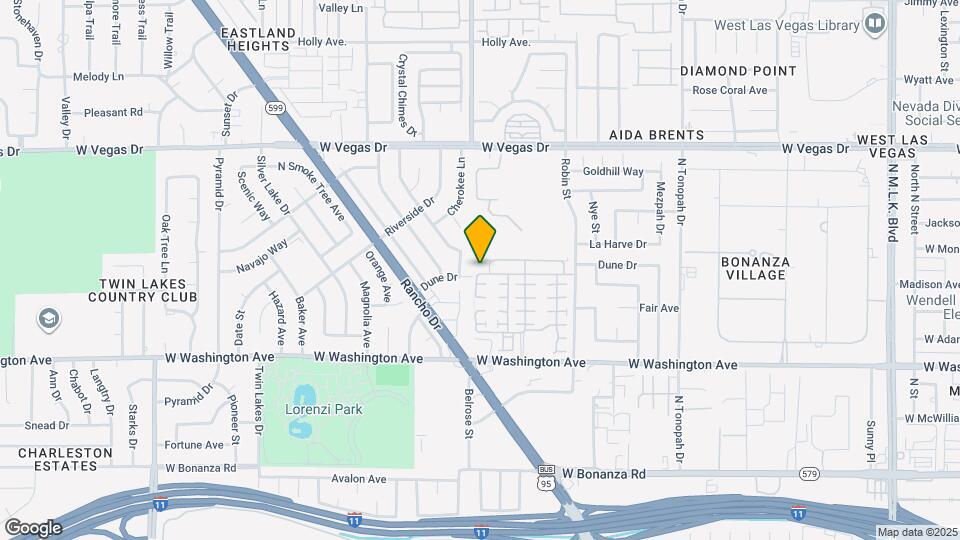 2712 Wooly Rose Ave Map and Location Details