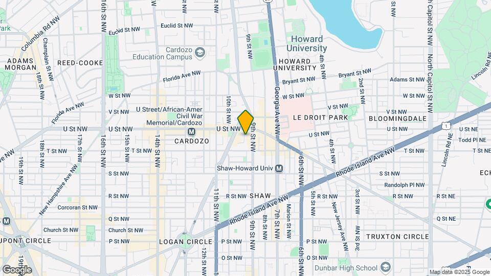 1921 9 1/2 St NW Map and Location Details