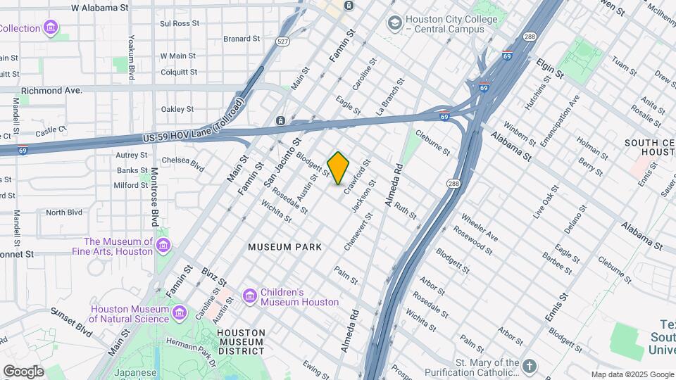 4704 Crawford St Map and Location Details