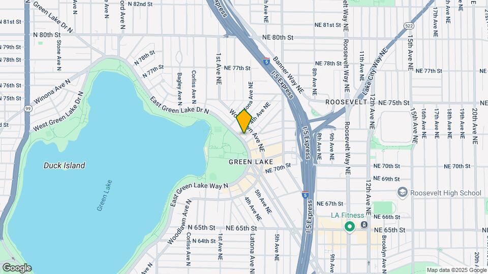 7320 East Green Lake Dr N Map and Location Details