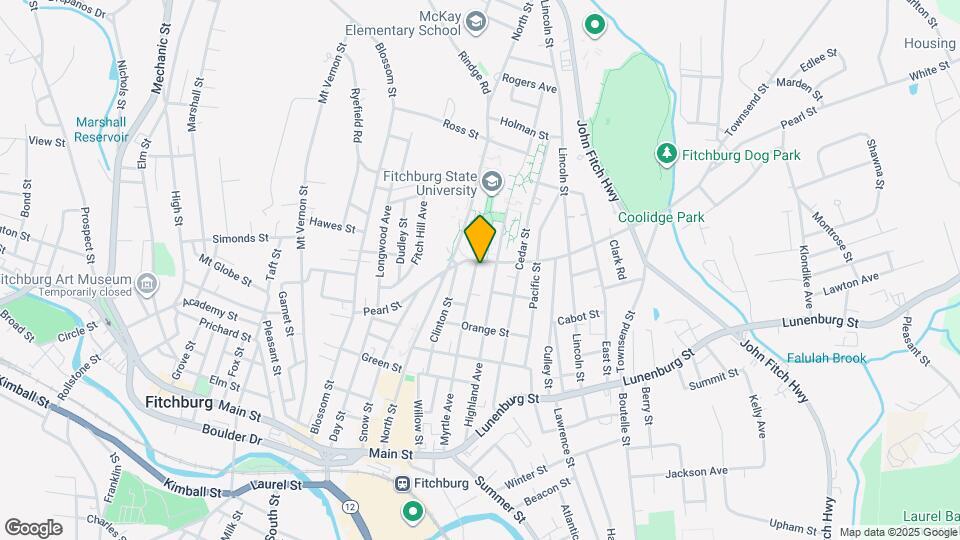 164 Myrtle Ave Map and Location Details