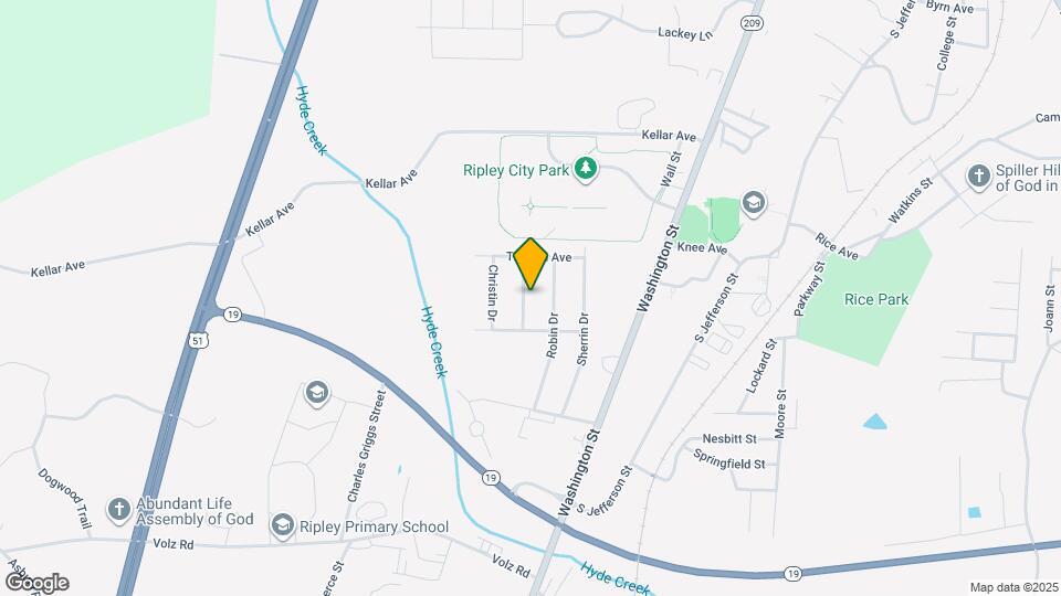 308 Courtney Dr Map and Location Details