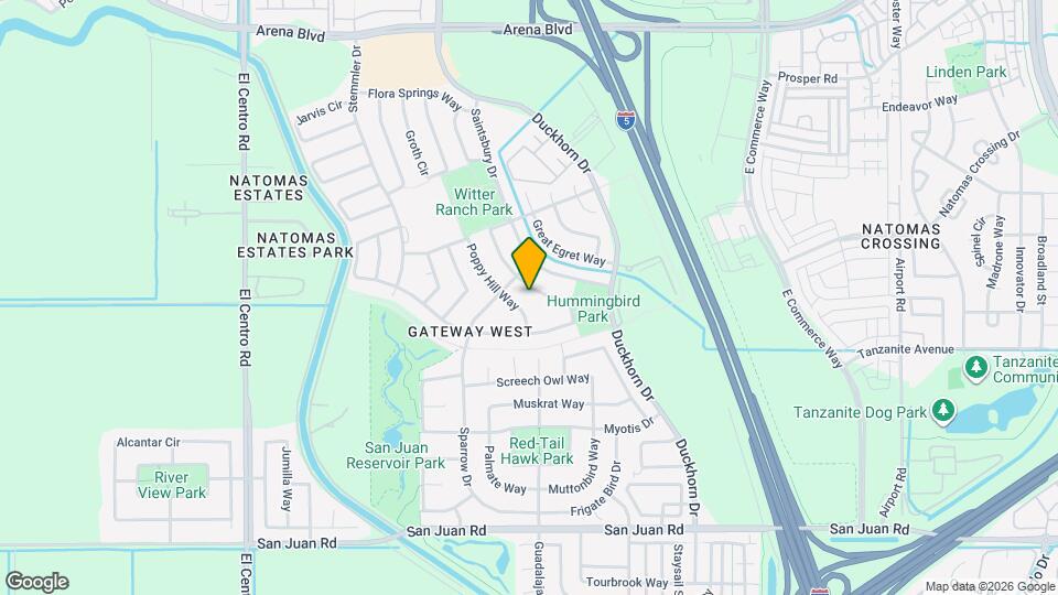 3647 Far Niente Way Map and Location Details