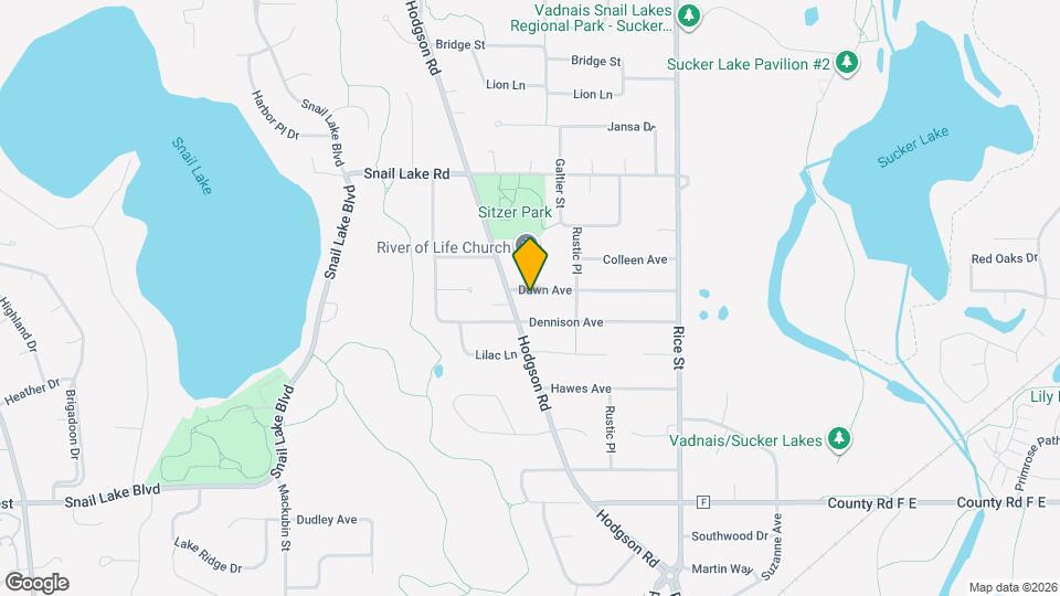 276 Dawn Ave Map and Location Details