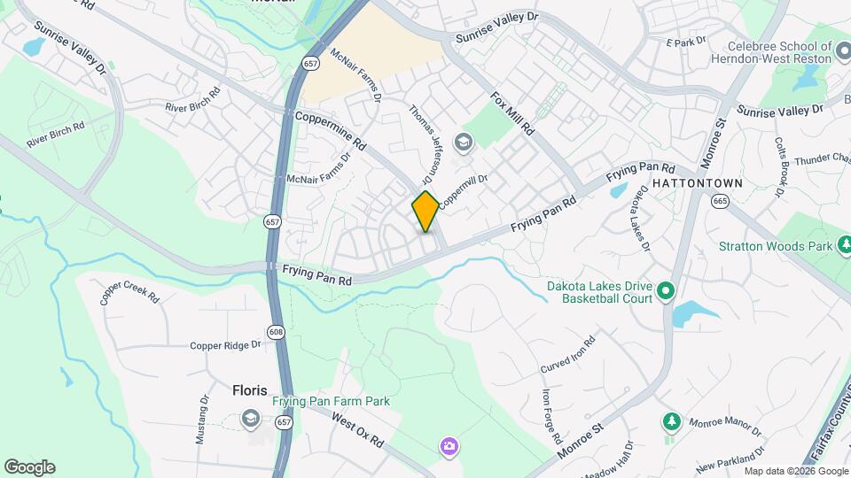 2535 James Monroe Cir Mapa y Detalles de la Ubicación