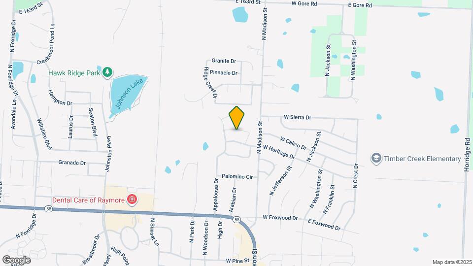 421 Sunflower Dr Map and Location Details