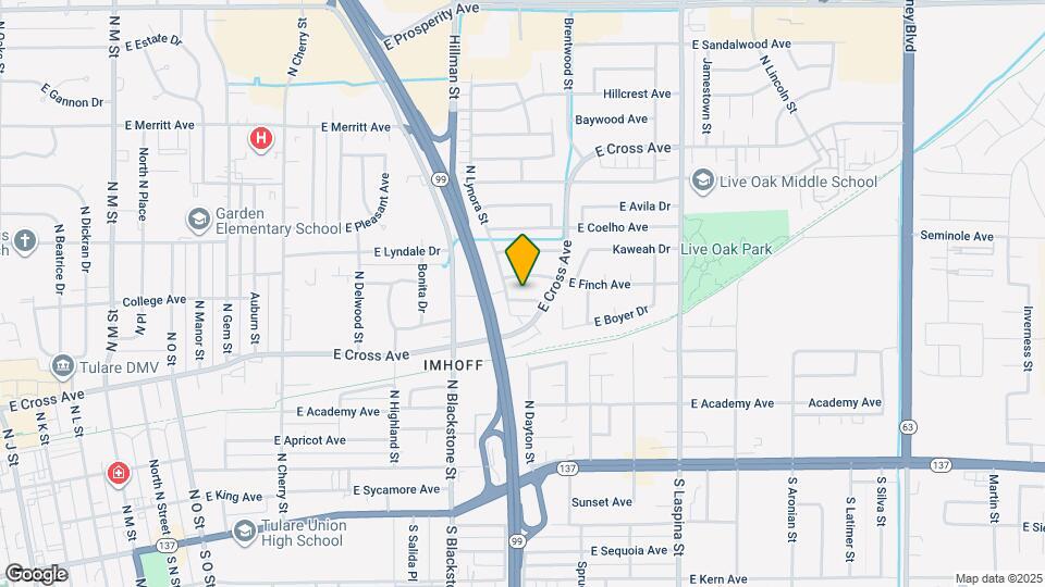 1326 E Chapman Ave Mapa y Detalles de la Ubicación