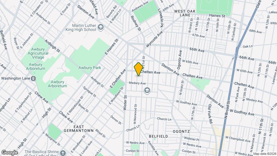 6317 N Norwood St Mapa y Detalles de la Ubicación