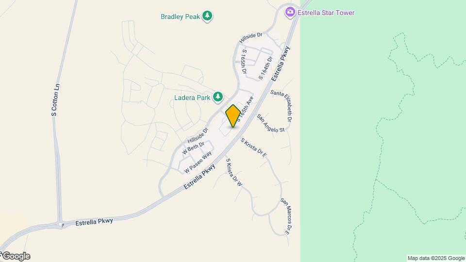 8851 S 165th Ave Map and Location Details