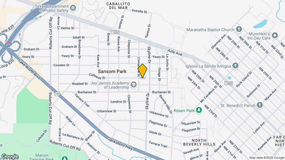 5217 Calloway St Map and Location Details